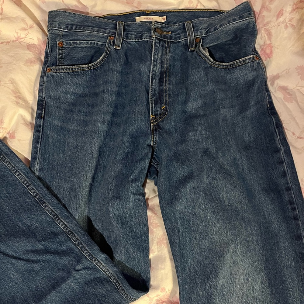Levis baggy dad jeans from free people